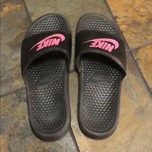 Size 9 Nike slides